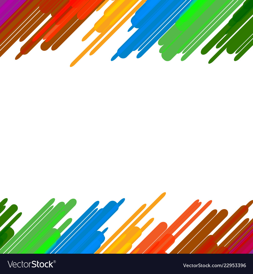 Colorful splash paint art background education Vector Image