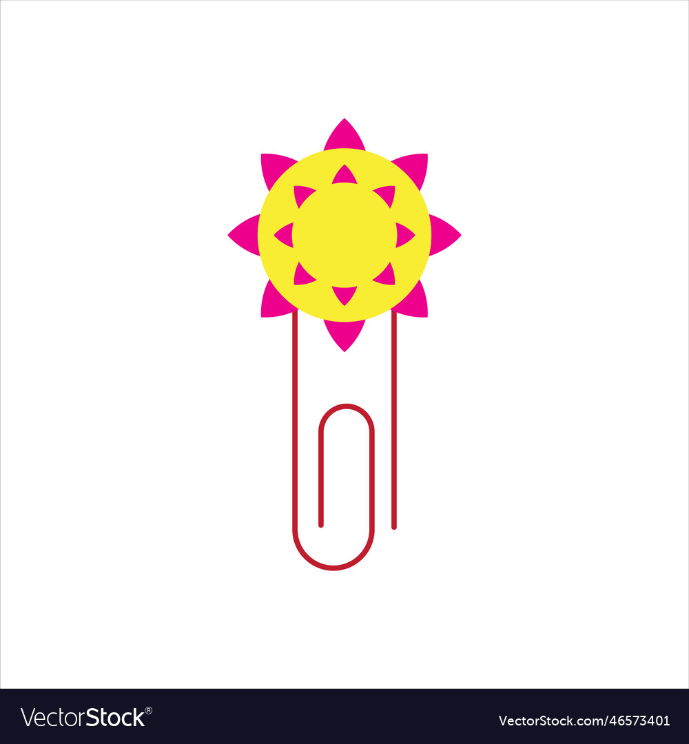 Clip pin paper note Royalty Free Vector Image VectorStock