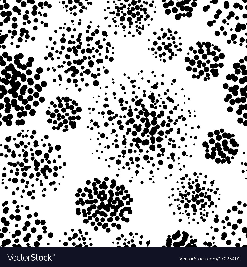 Hand drawn seamless pattern isolated on white