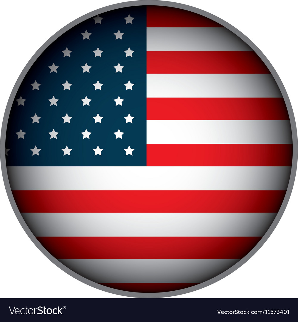 United states america emblem Royalty Free Vector Image