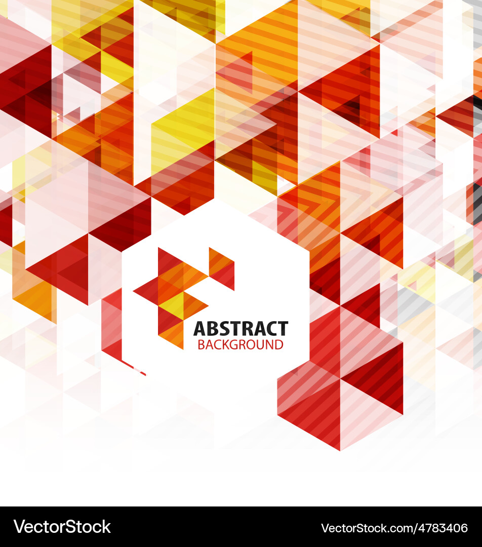 Geometric abstract polygonal background Royalty Free Vector