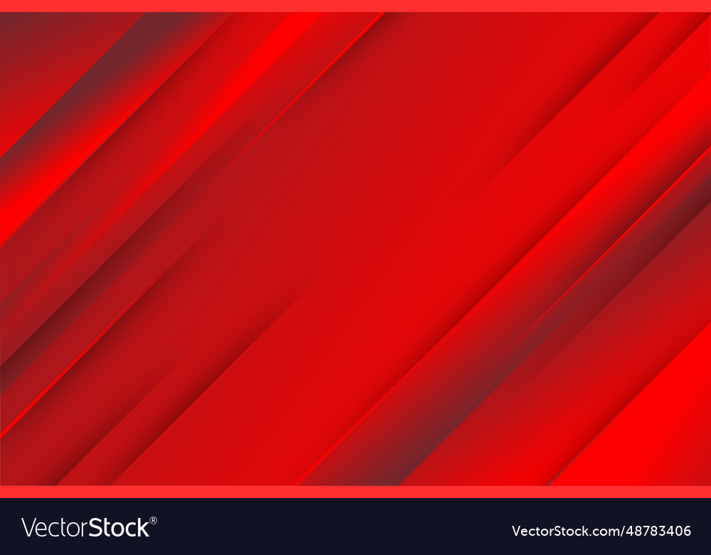 Modern red background with gradient dynamic shapes