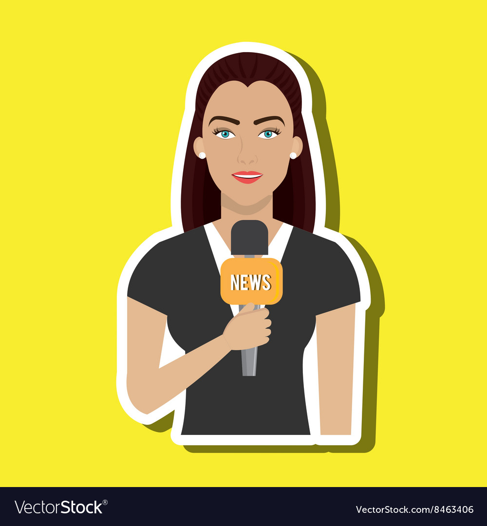 News reporter design