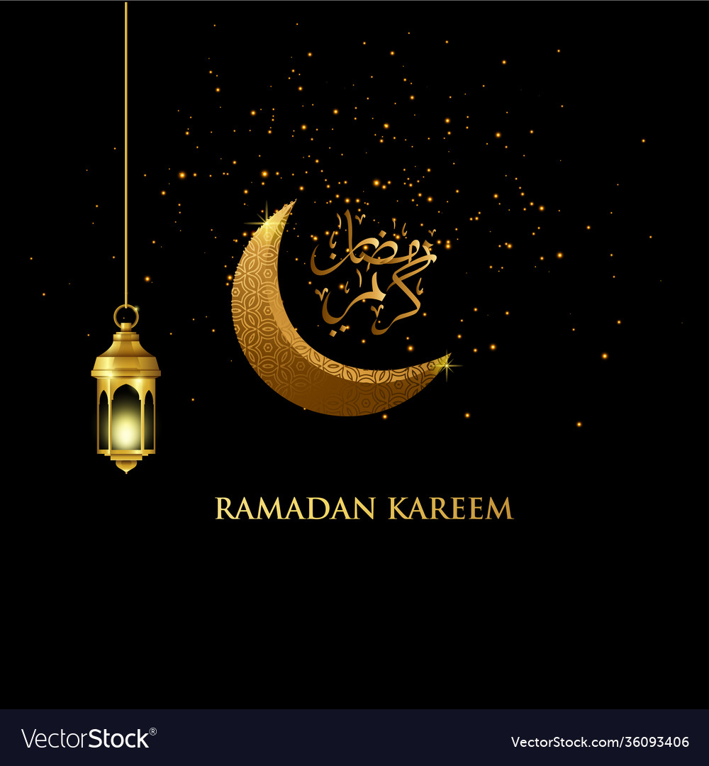 Ramadan kareem islamic background modern template Vector Image