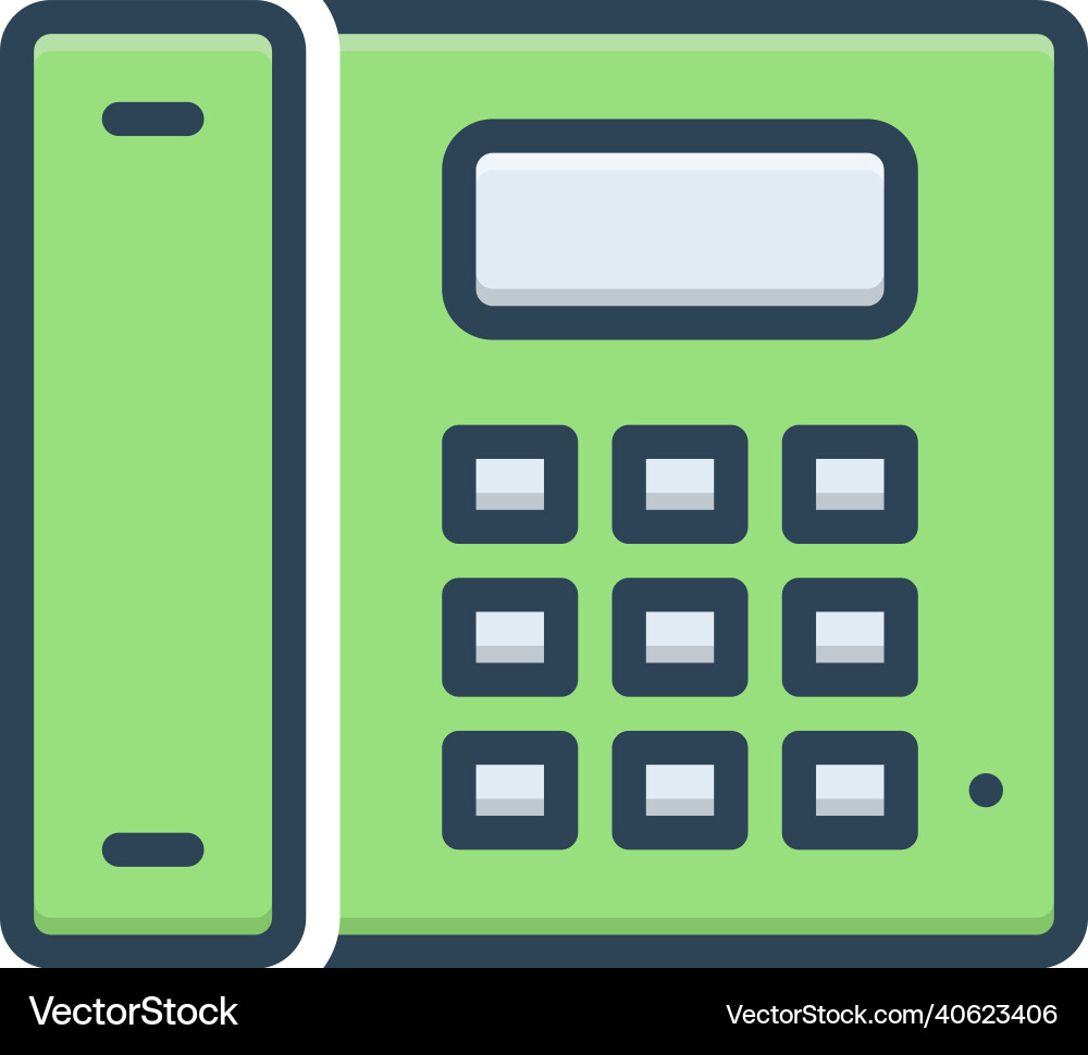 Telephone Royalty Free Vector Image - VectorStock