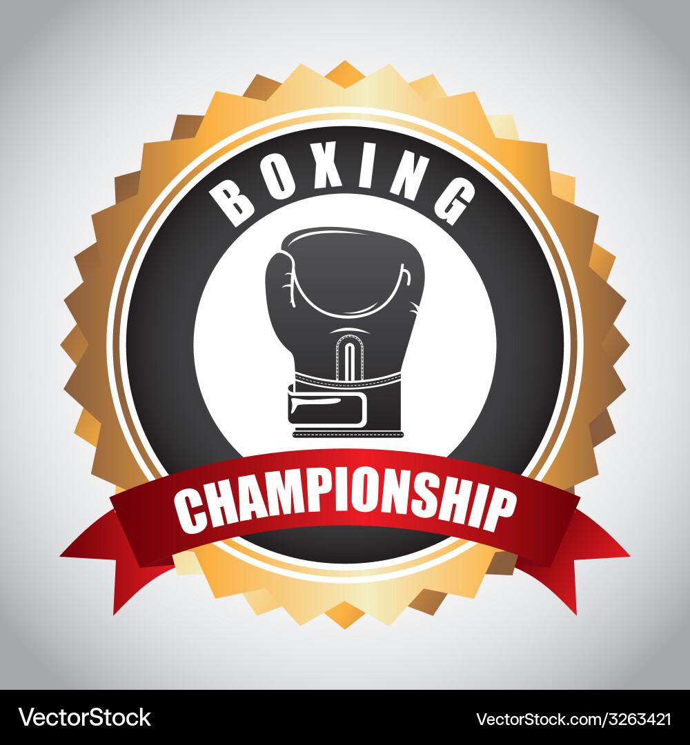 Boxing design Royalty Free Vector Image - VectorStock