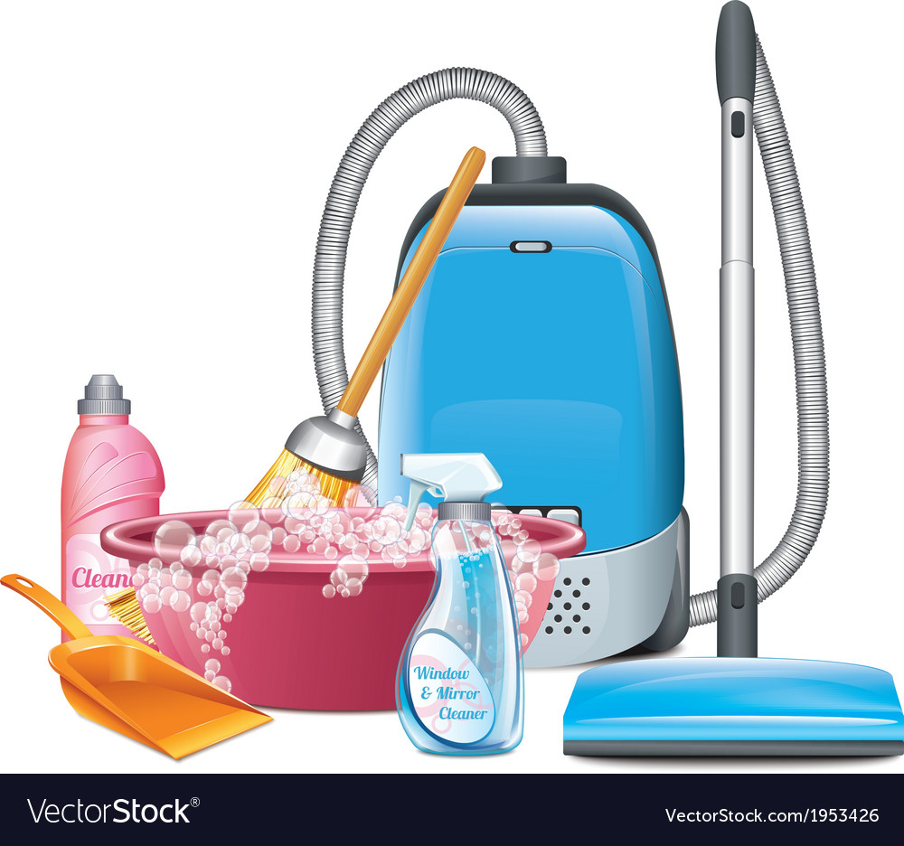 Cleaning Royalty Free Vector Image Vectorstock