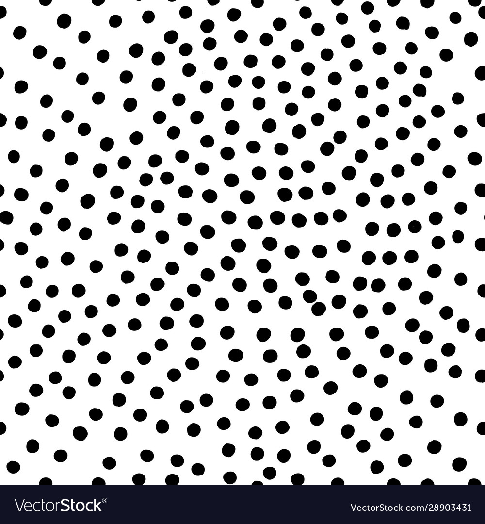 Circles and dots seamless pattern Royalty Free Vector Image