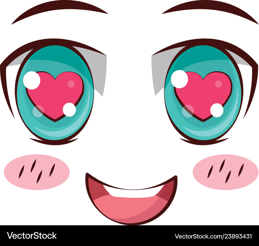 Face expression cartoon Royalty Free Vector Image