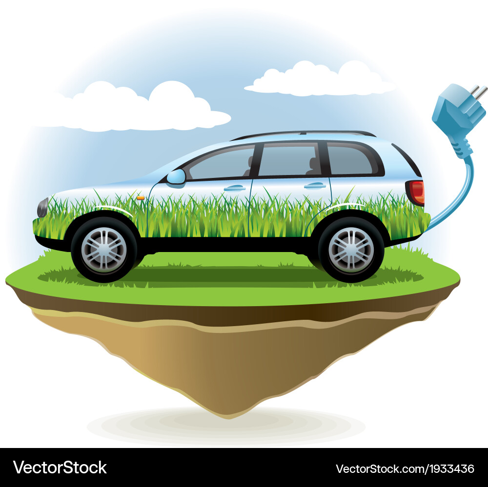 Ecocar Royalty Free Vector Image - VectorStock
