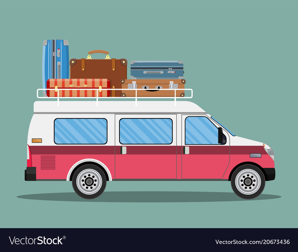 Retro travel van