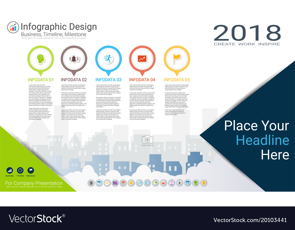 business milestone timeline infographic template milestone template