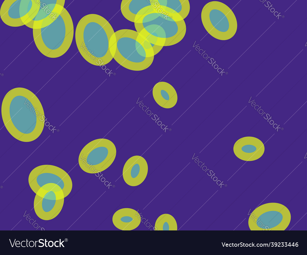 Random circles ovals ellipses colorful multicolor