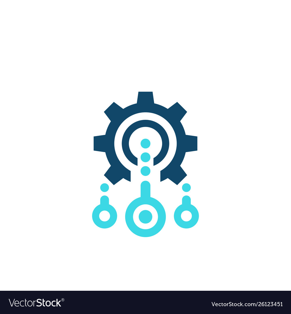 Integration optimization icon Royalty Free Vector Image