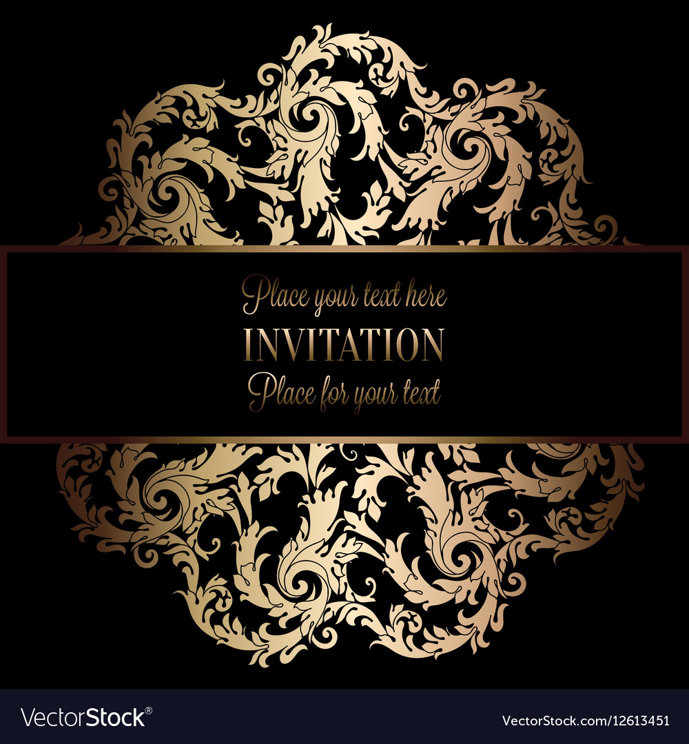 Invitation decorative mandala 03 Royalty Free Vector Image