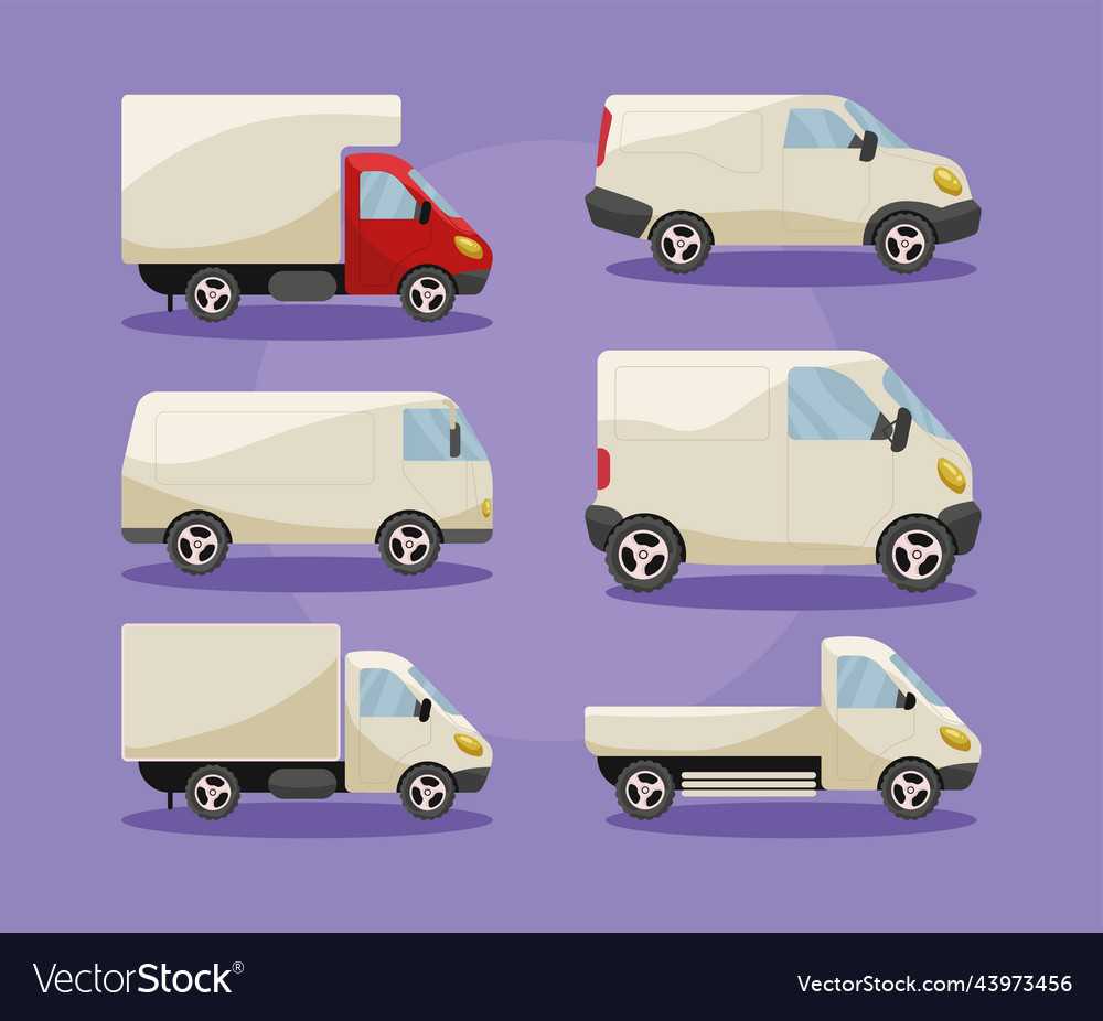 Car transport mockup