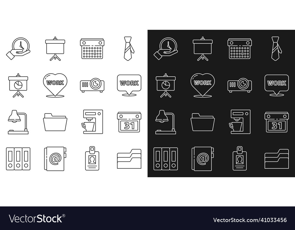 Set line document folder calendar location