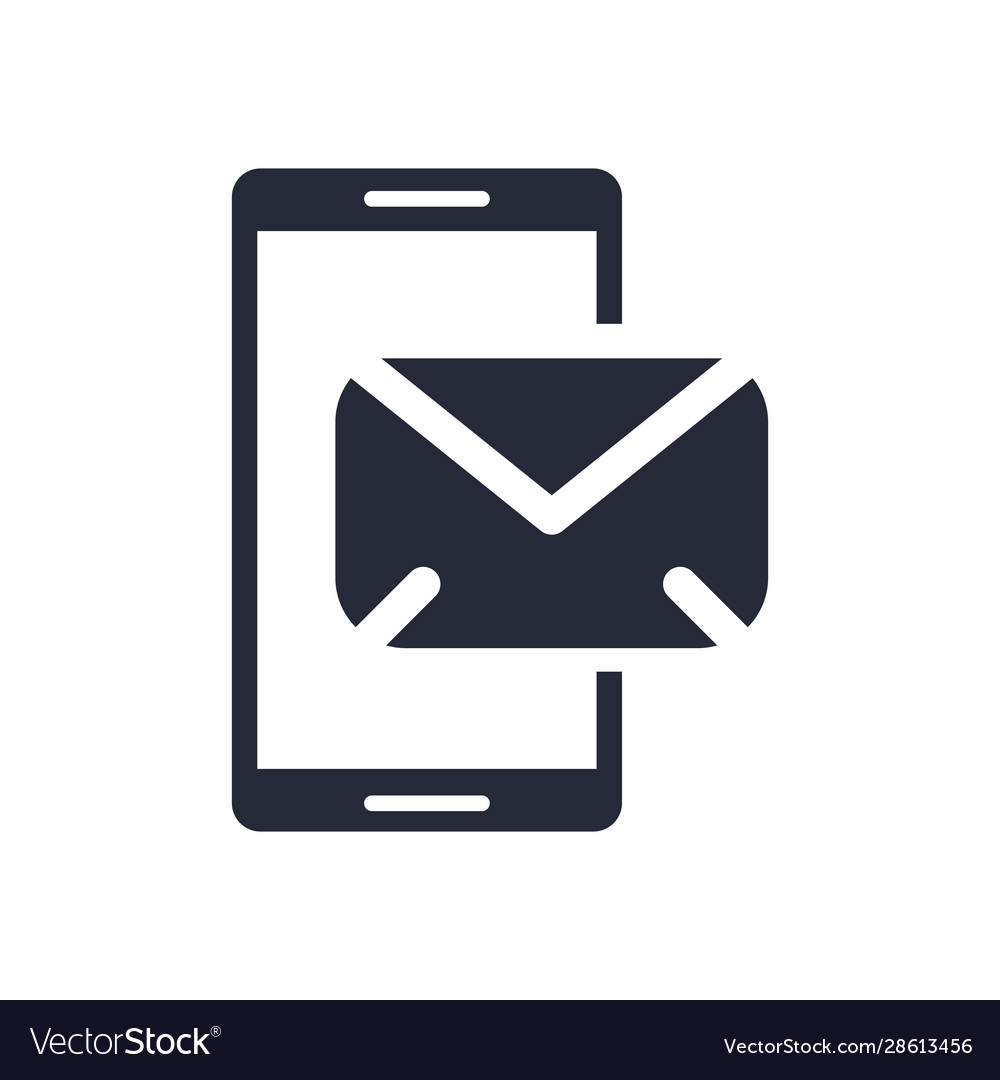 Smartphone device with envelope mail