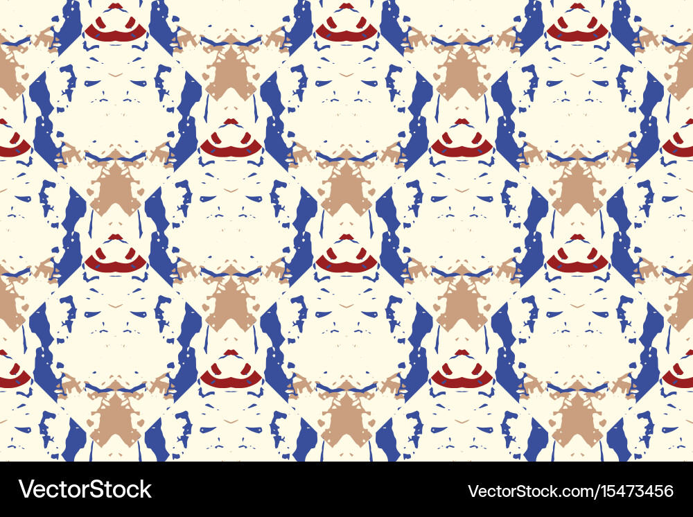 Tie dye seamless pattern Royalty Free Vector Image