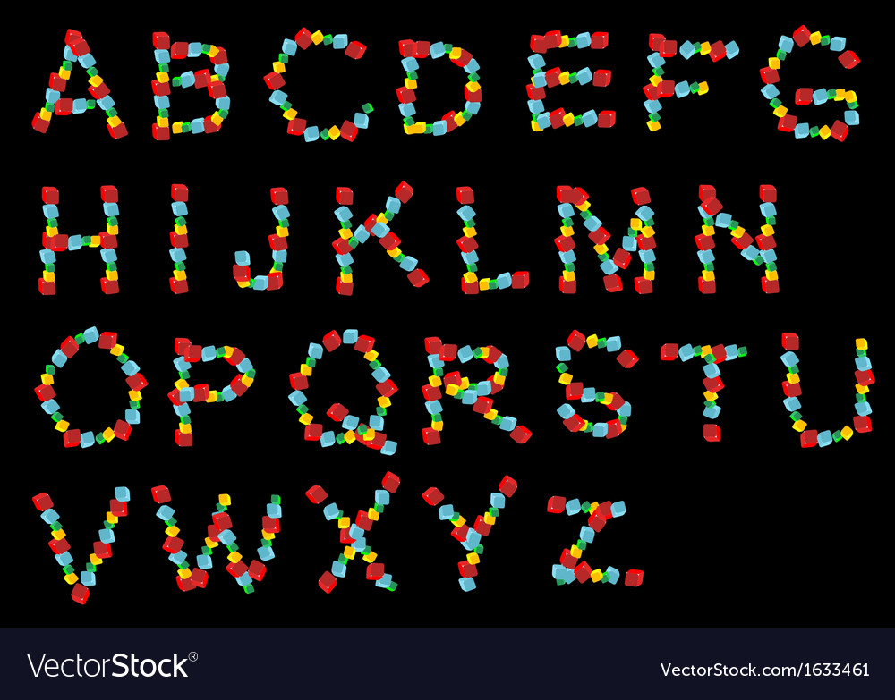 Alphabet der Würfel