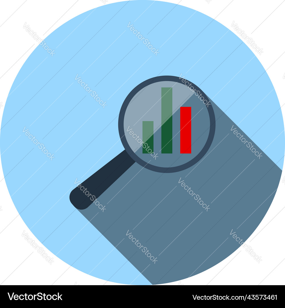 Analytics icon Royalty Free Vector Image - VectorStock