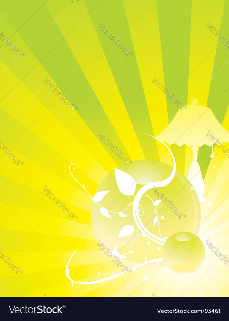 Background rays Royalty Free Vector Image - VectorStock