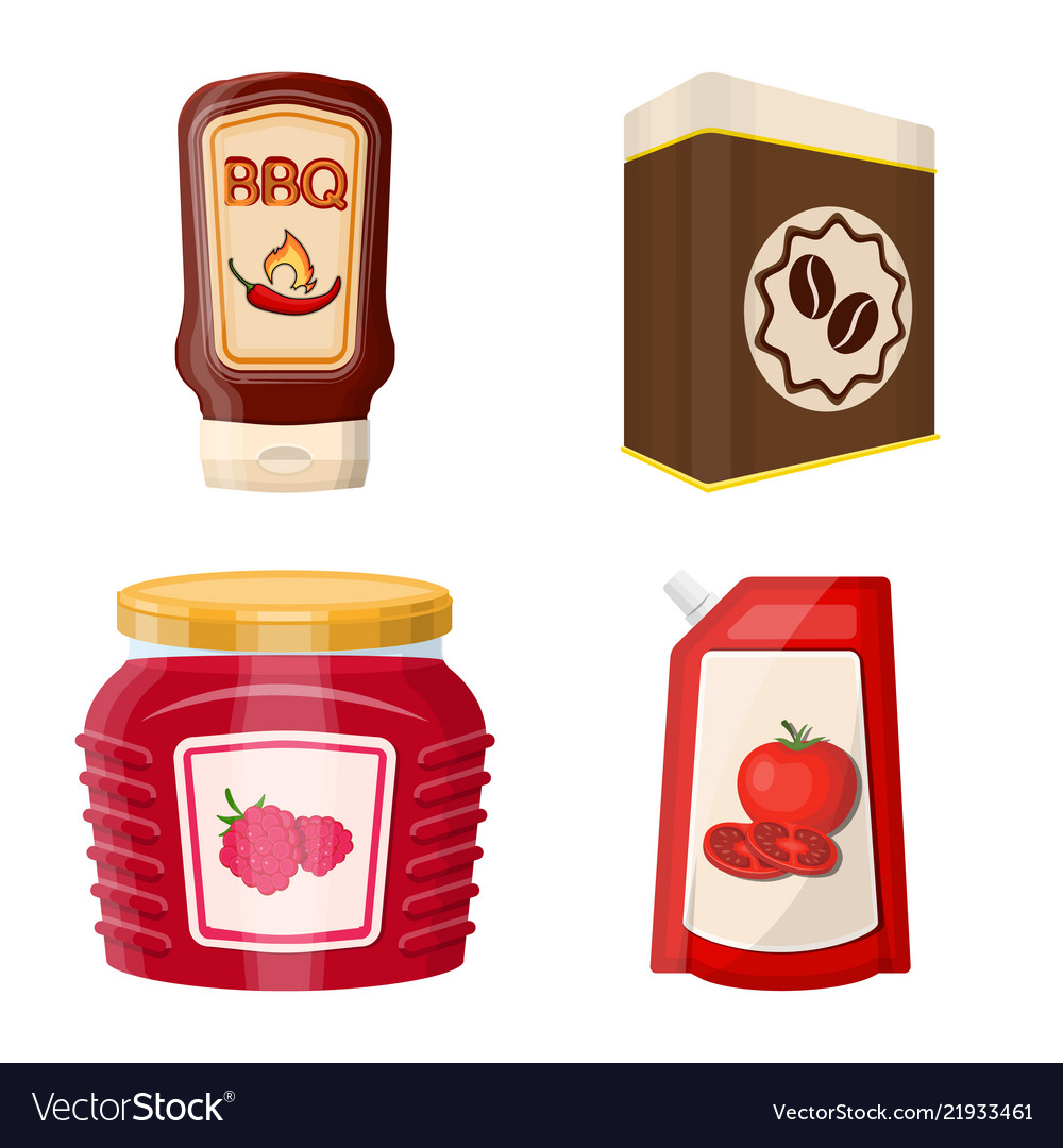 Can und Food Symbol Set