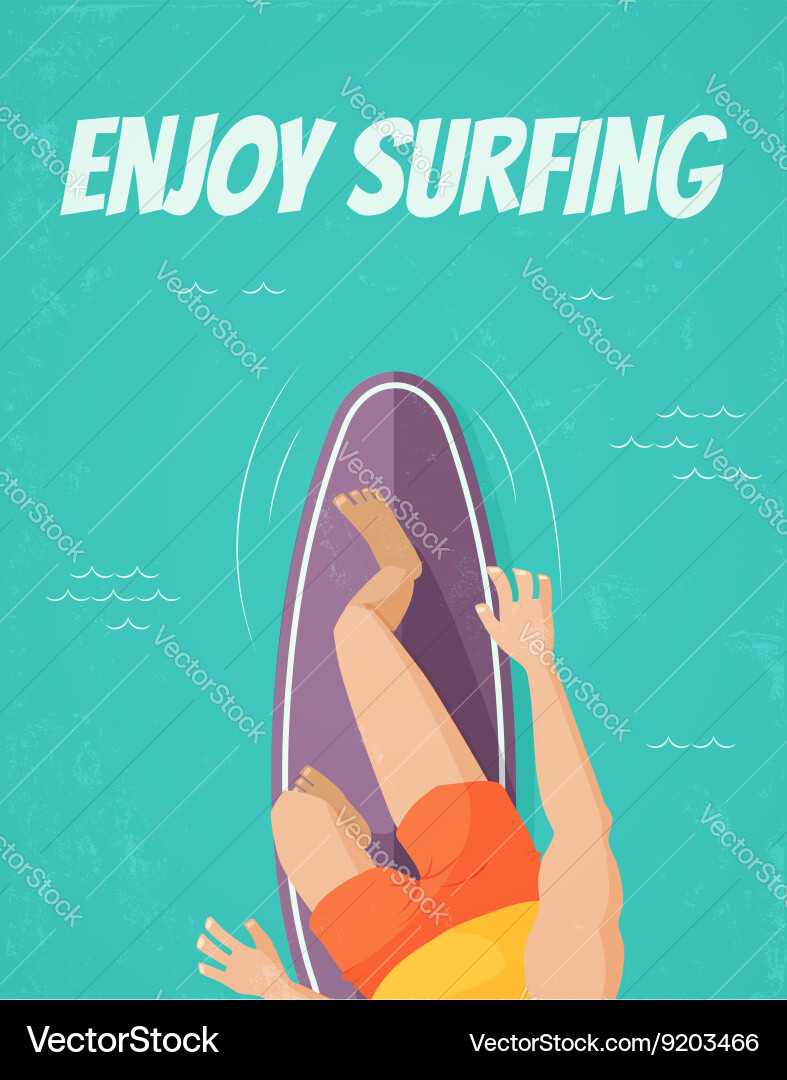 Surfer Royalty Free Vector Image - VectorStock