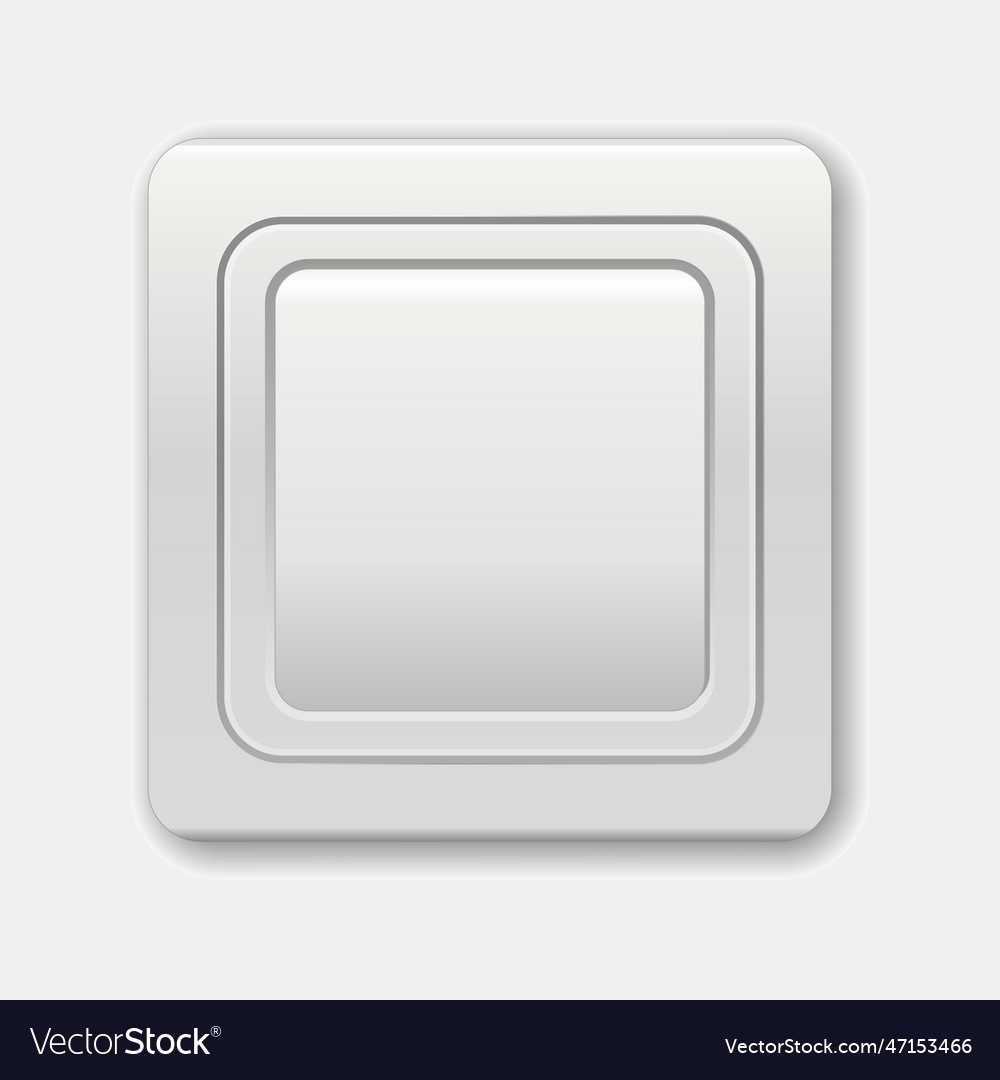 Switches for light realistic toggle Royalty Free Vector
