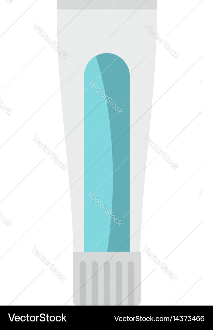 Tube of toothpaste icon isolated Royalty Free Vector Image
