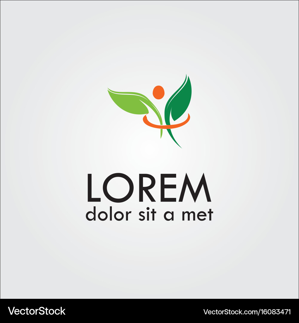 Leaf logo Royalty Free Vector Image - VectorStock