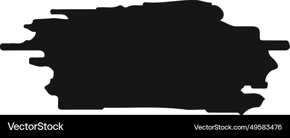 Brush paint stroke Royalty Free Vector Image - VectorStock