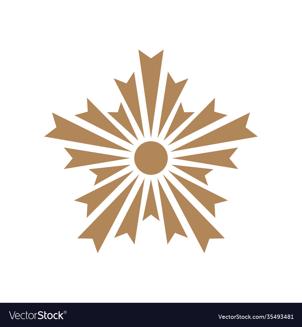 Golden asahi Kapitel Zeichen japan polizei crest