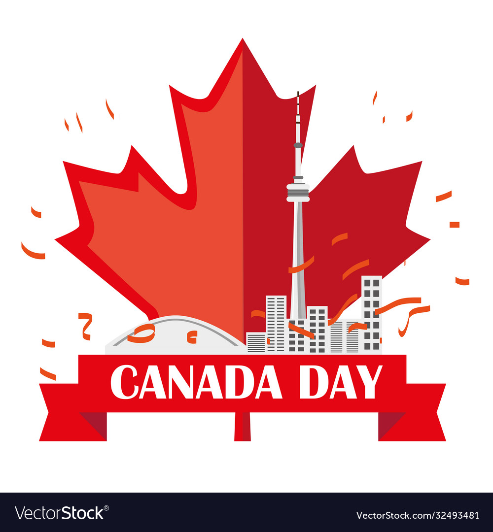 Happy canada day card