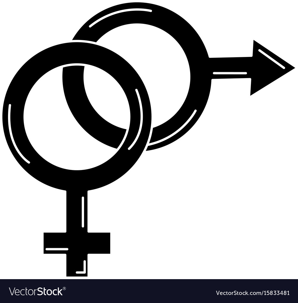 Male And Female Symbol Royalty Free Vector Image