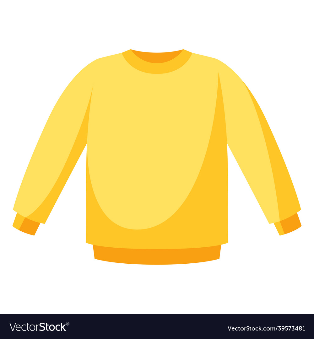 Stylized of sweater image for design Royalty Free Vector