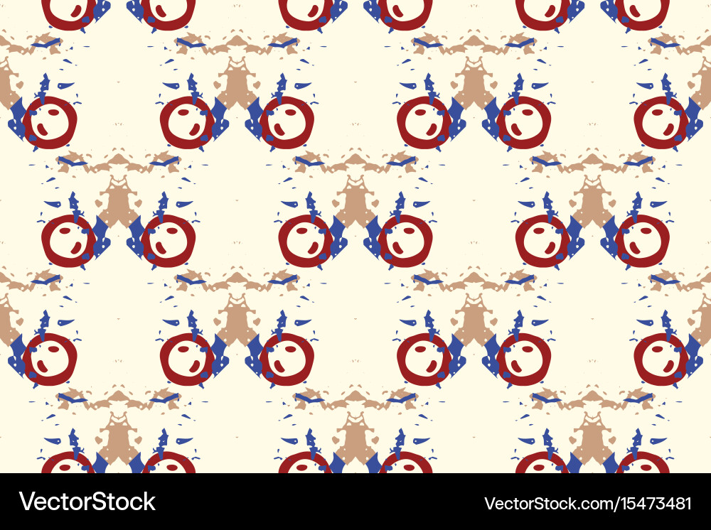 Tie dye seamless pattern Royalty Free Vector Image