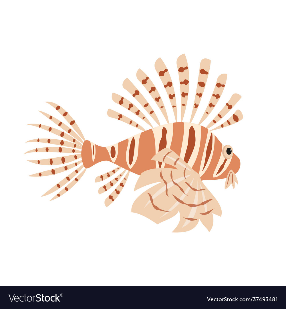 Tropical lionfish store