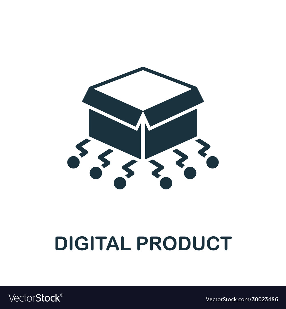 Digital product icon simple element from