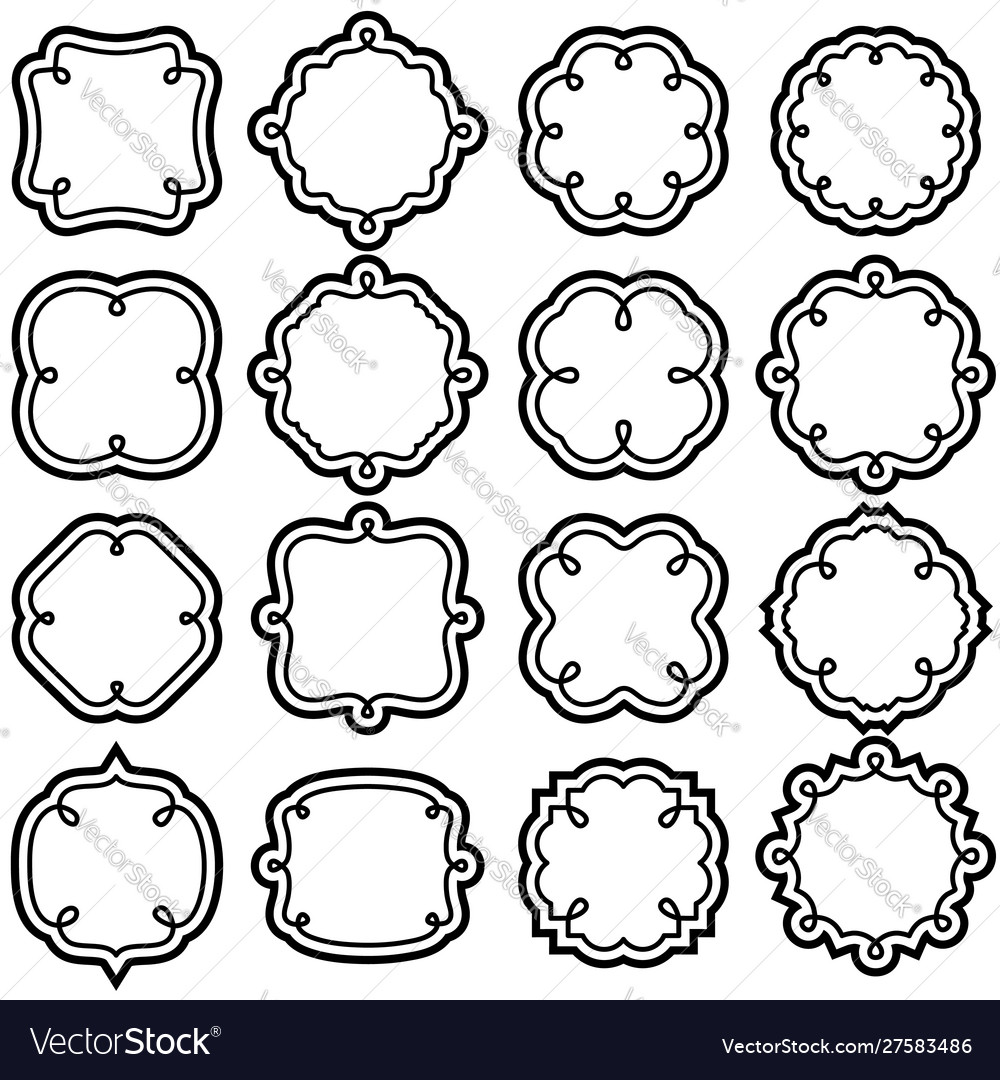 Frames Royalty Free Vector Image - VectorStock