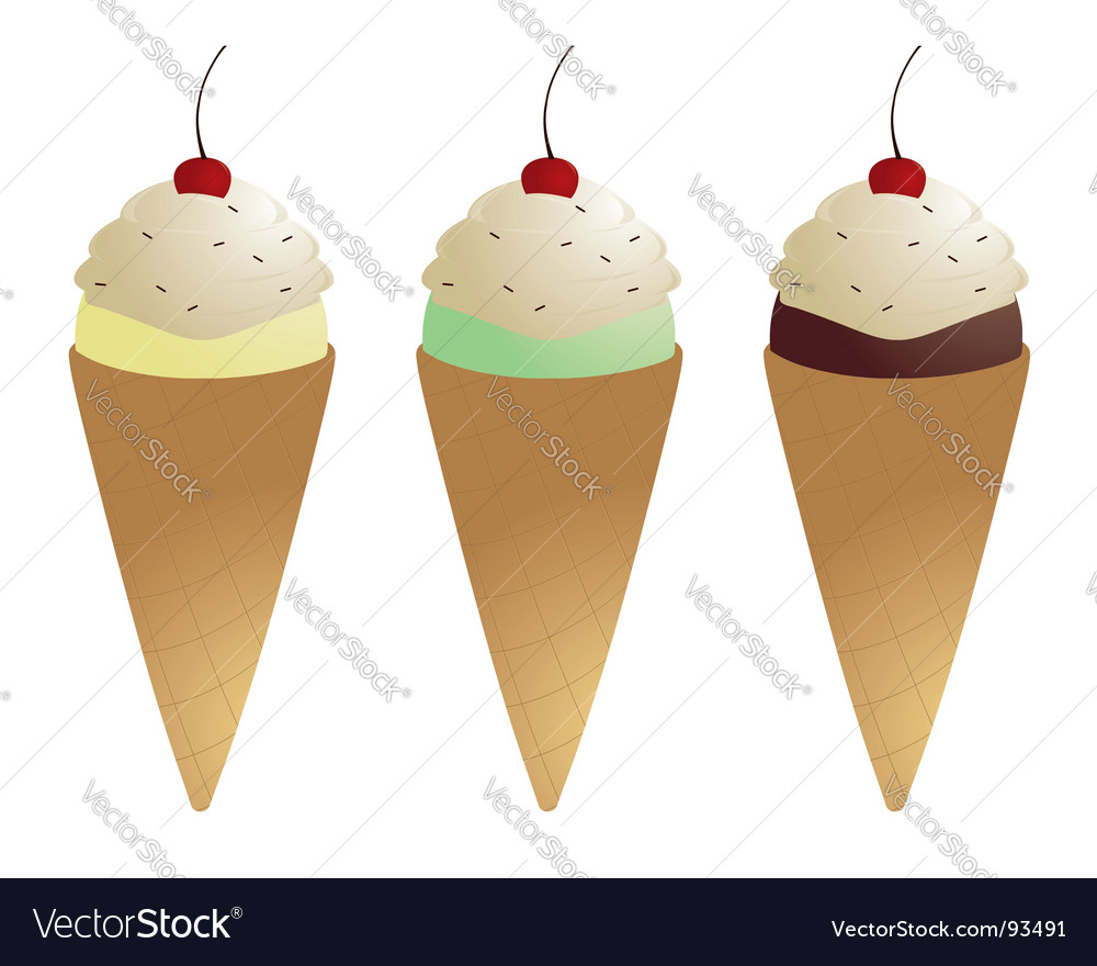 Ice cream cones