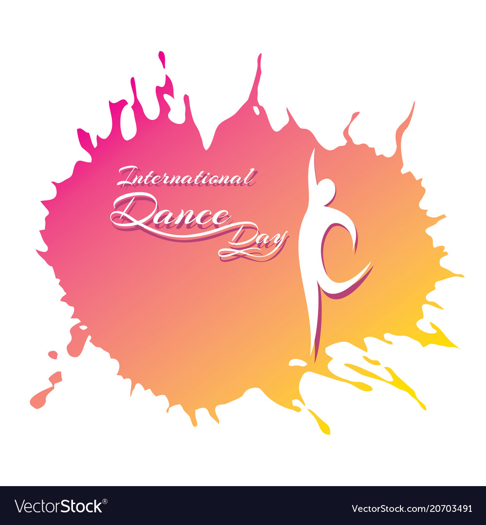 International dance day poster design