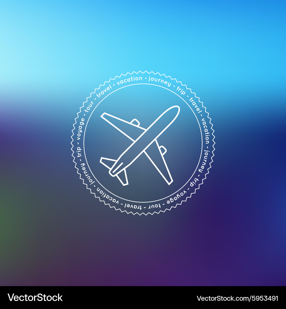 Plane Royalty Free Vector Image - VectorStock