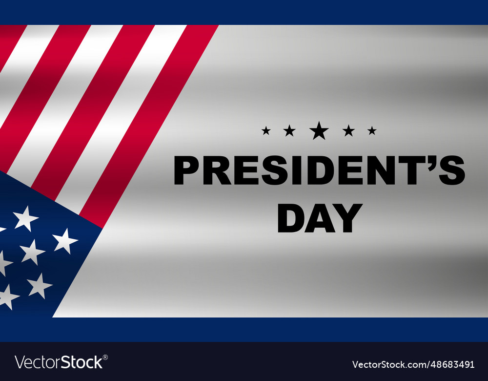 Presidents day background design banner poster