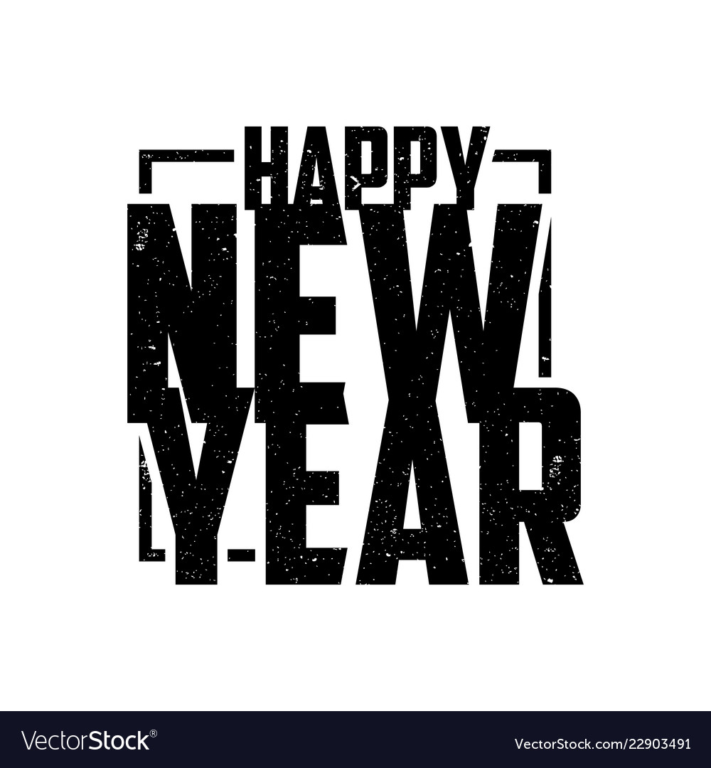 silhouette-happy-new-year-royalty-free-vector-image