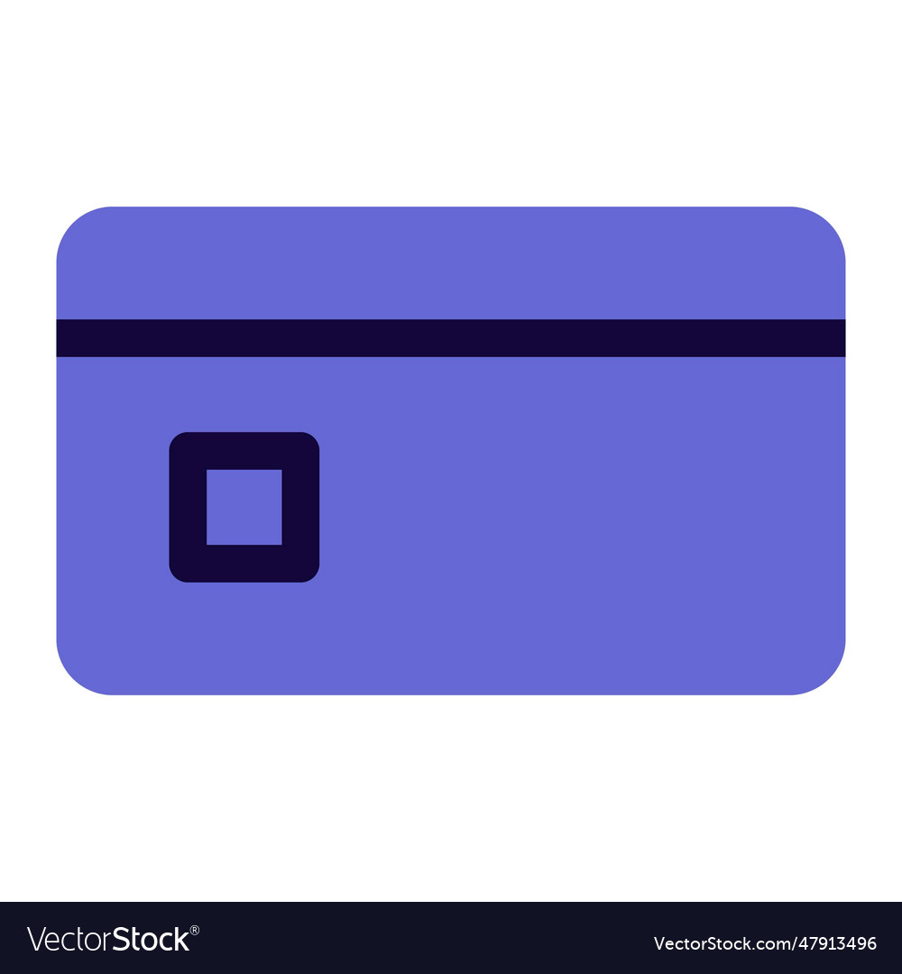 Use of debit card to pay money electronically Vector Image