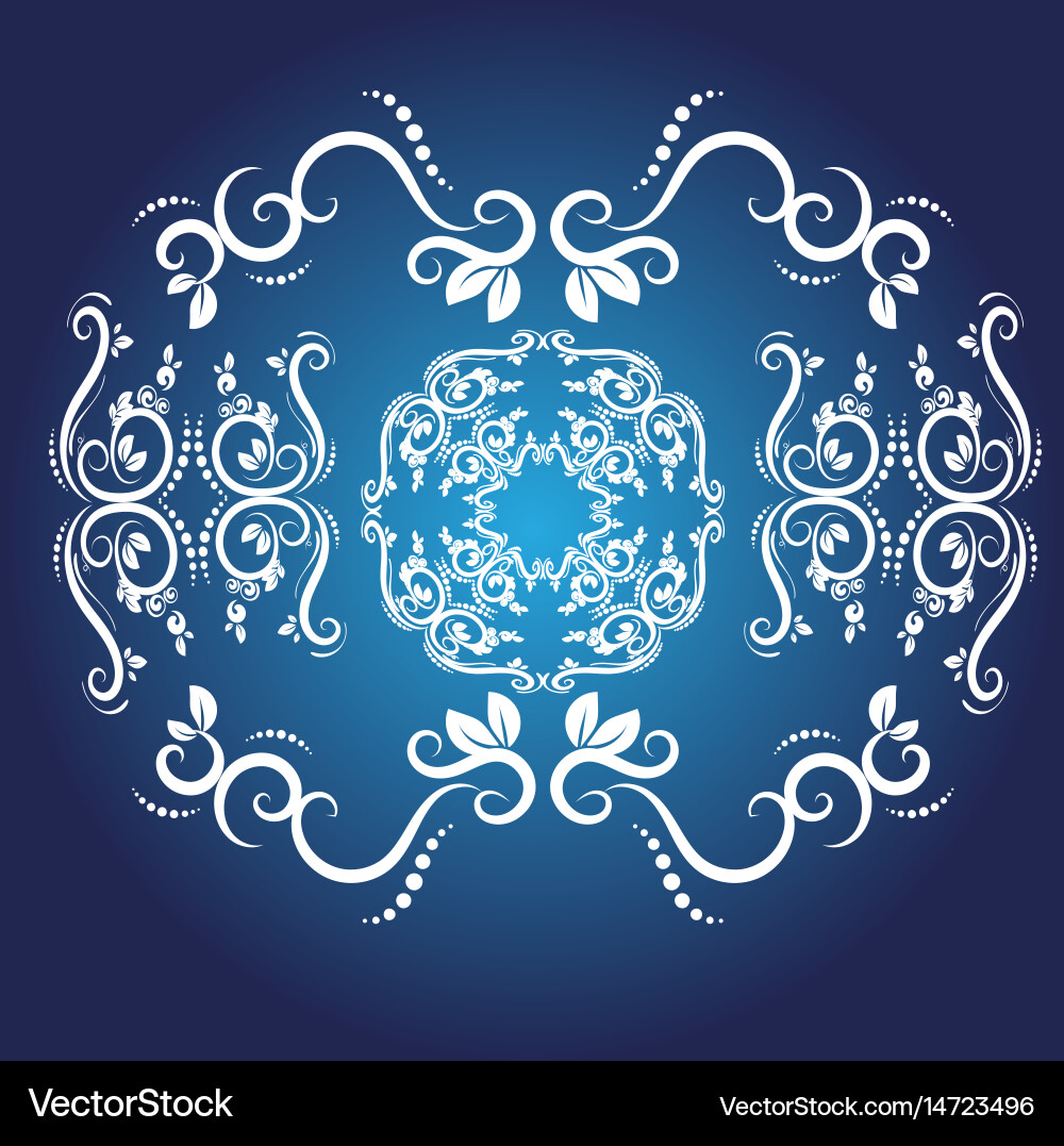 Vintage frames and scroll elements Royalty Free Vector Image
