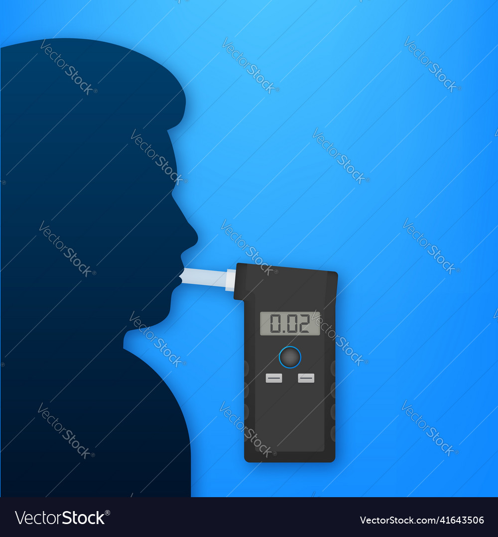 Handheld breath alcohol tester analyzer electronic