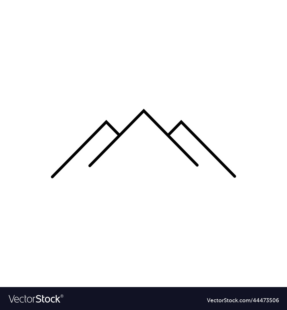 Mountain icon design