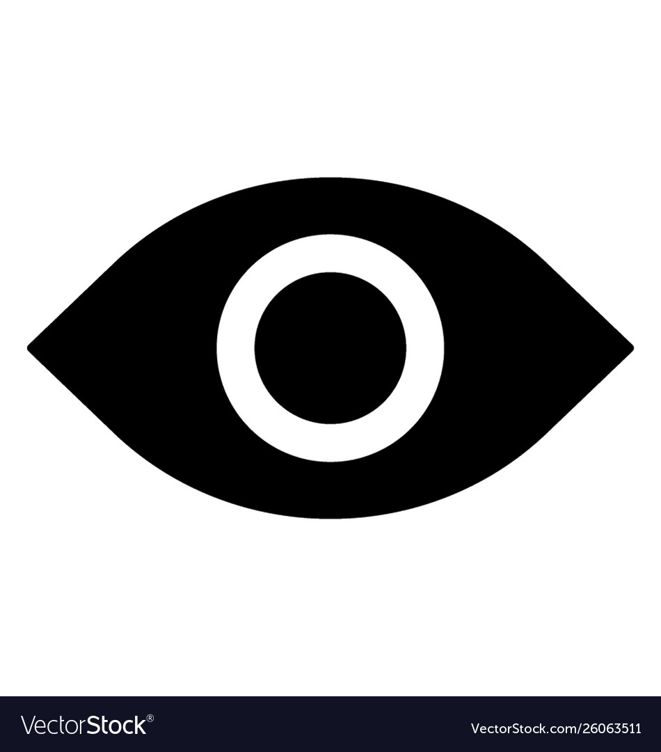 Human eye Royalty Free Vector Image - VectorStock